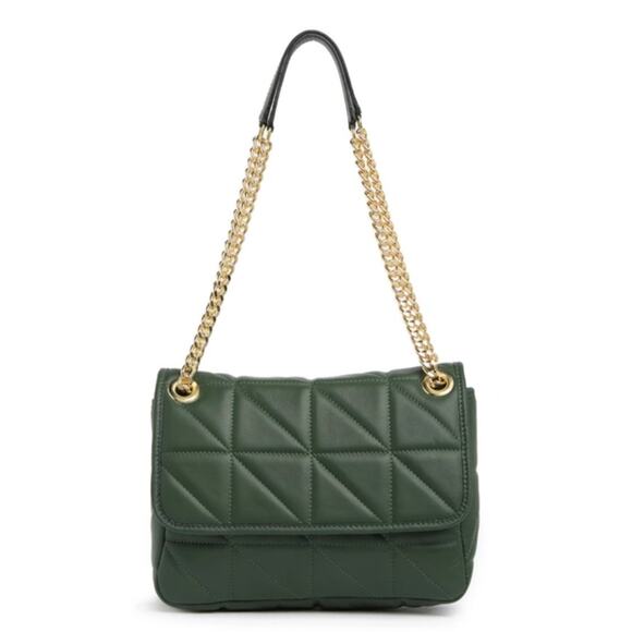 MAISON HERITAGE Inna Sac Bandolire green Shoulder Bag - Picture 1 of 6